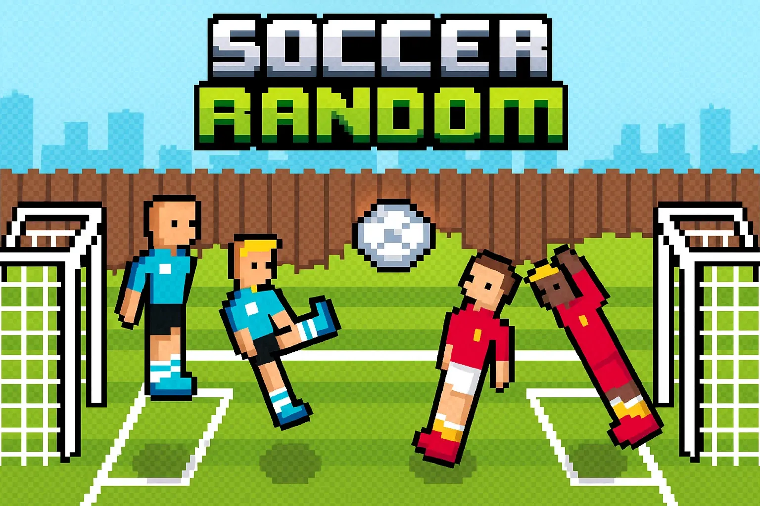 A random game screenshot of soccer.